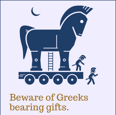 image for Episode 135 Beware of Greeks Bearing Gifts